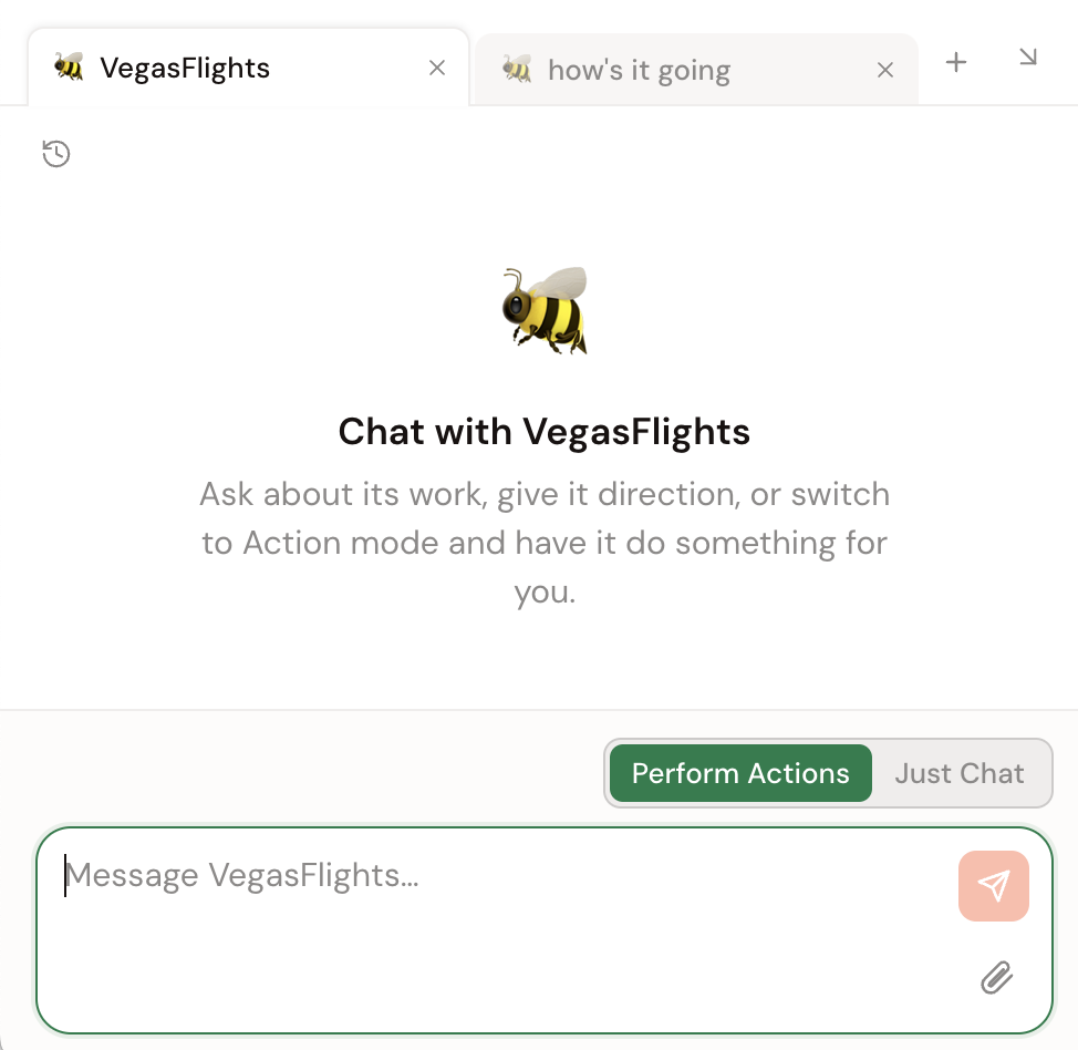 Chat with VegasFlights — message a bot directly
